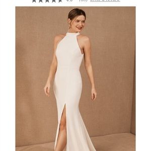 Anthropologie BHLDN Montreal dress in Ivory